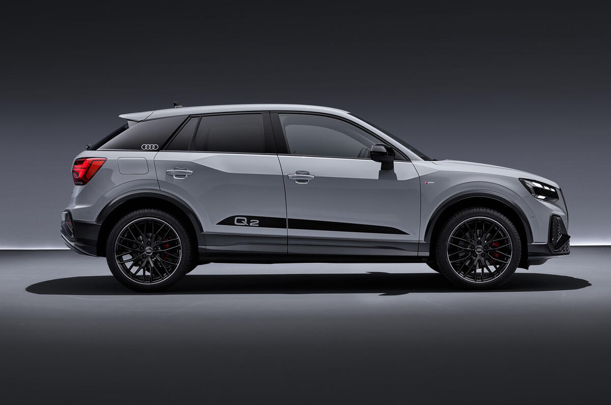 2020 Audi Q2 facelift - side 2020 Audi Q2 facelift - side
