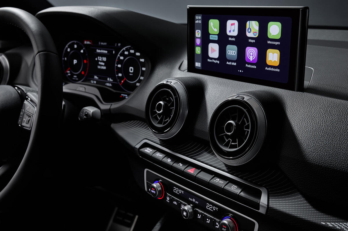 2020 Audi Q2 facelift - dashboard 2020 Audi Q2 facelift - dashboard