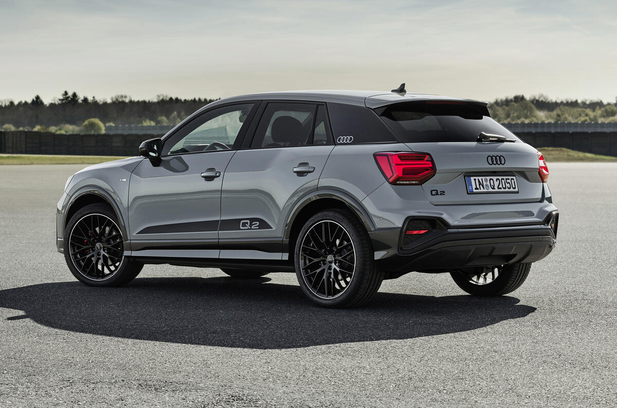 2020 Audi Q2 facelift - side 2020 Audi Q2 facelift - side