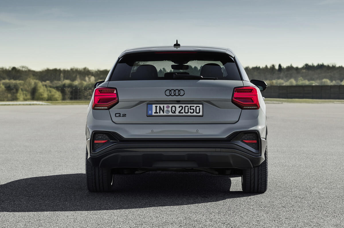 2020 Audi Q2 facelift - rear 2020 Audi Q2 facelift - rear