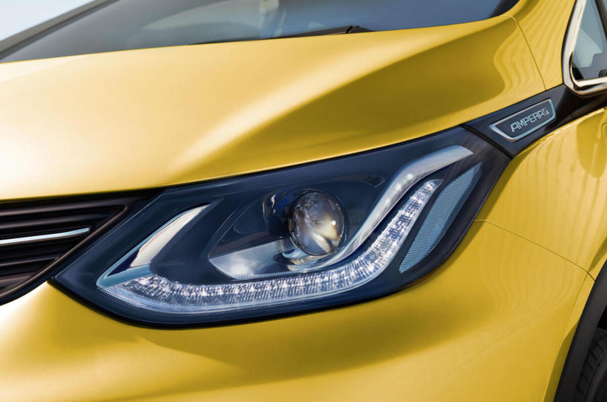 Opel Ampera-e breaks cover at Paris motor show
