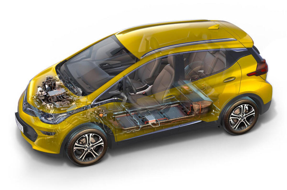 Opel Ampera-e breaks cover at Paris motor show