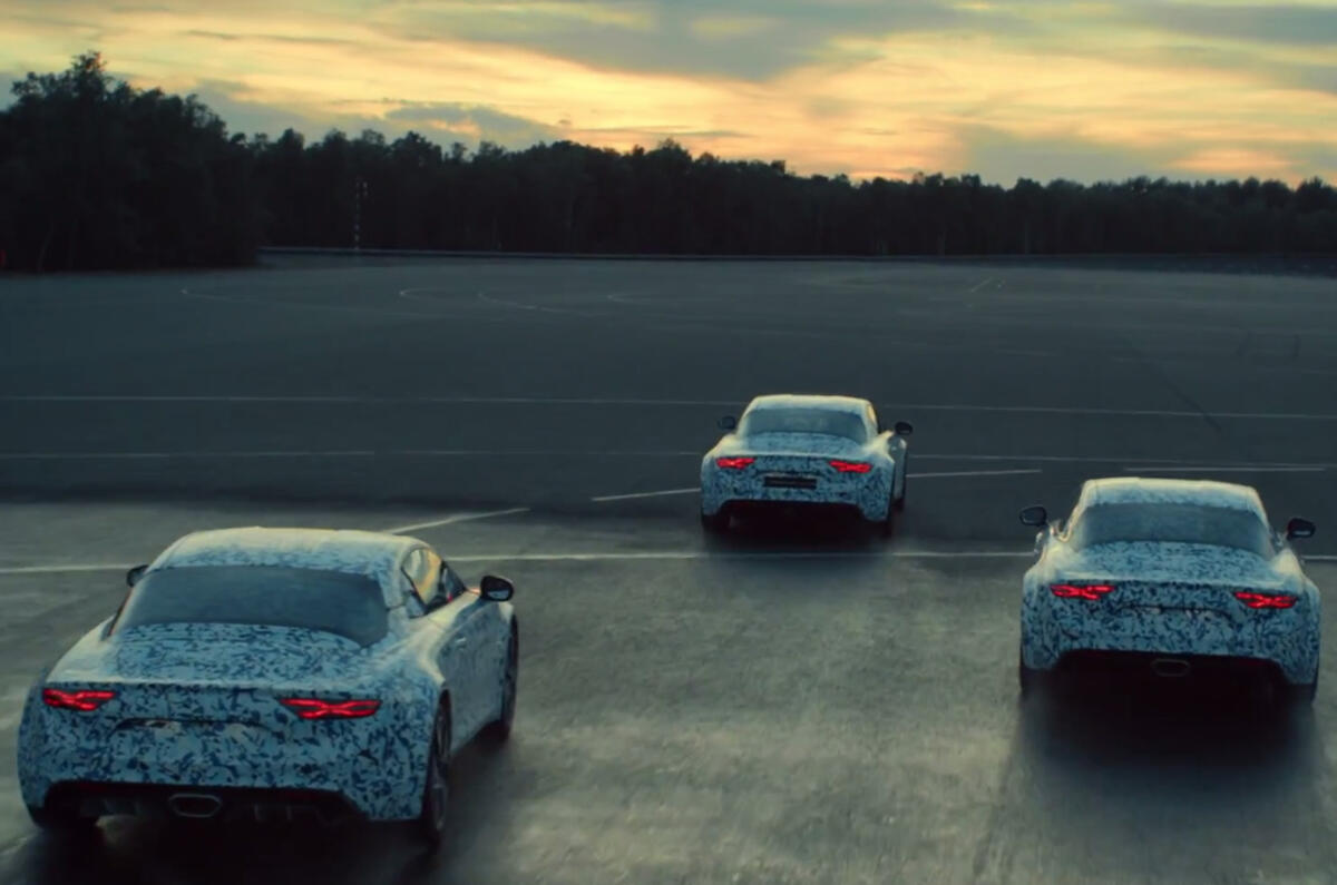 Alpine A120 leaked on video