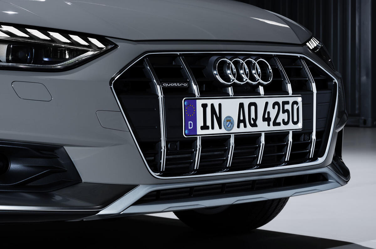 2019 Audi A4 Avant press packet - grille
