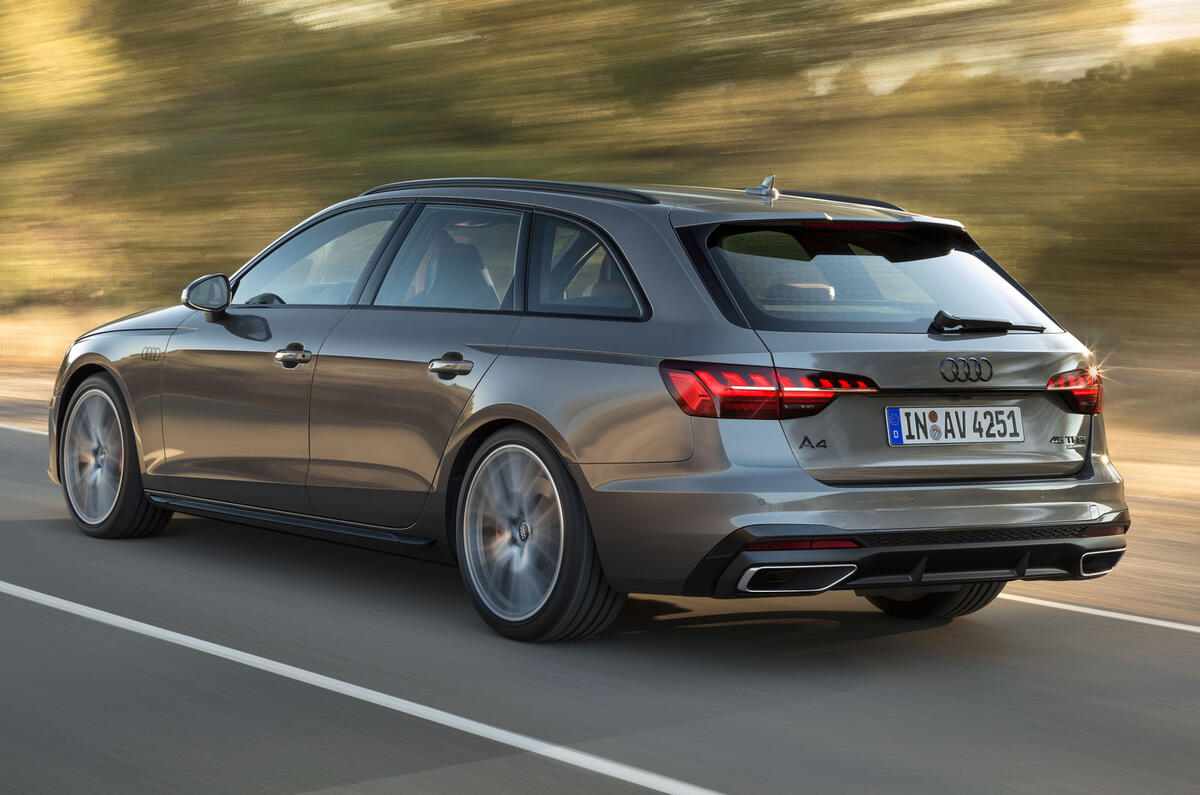 2019 Audi A4 Avant press packet - rear