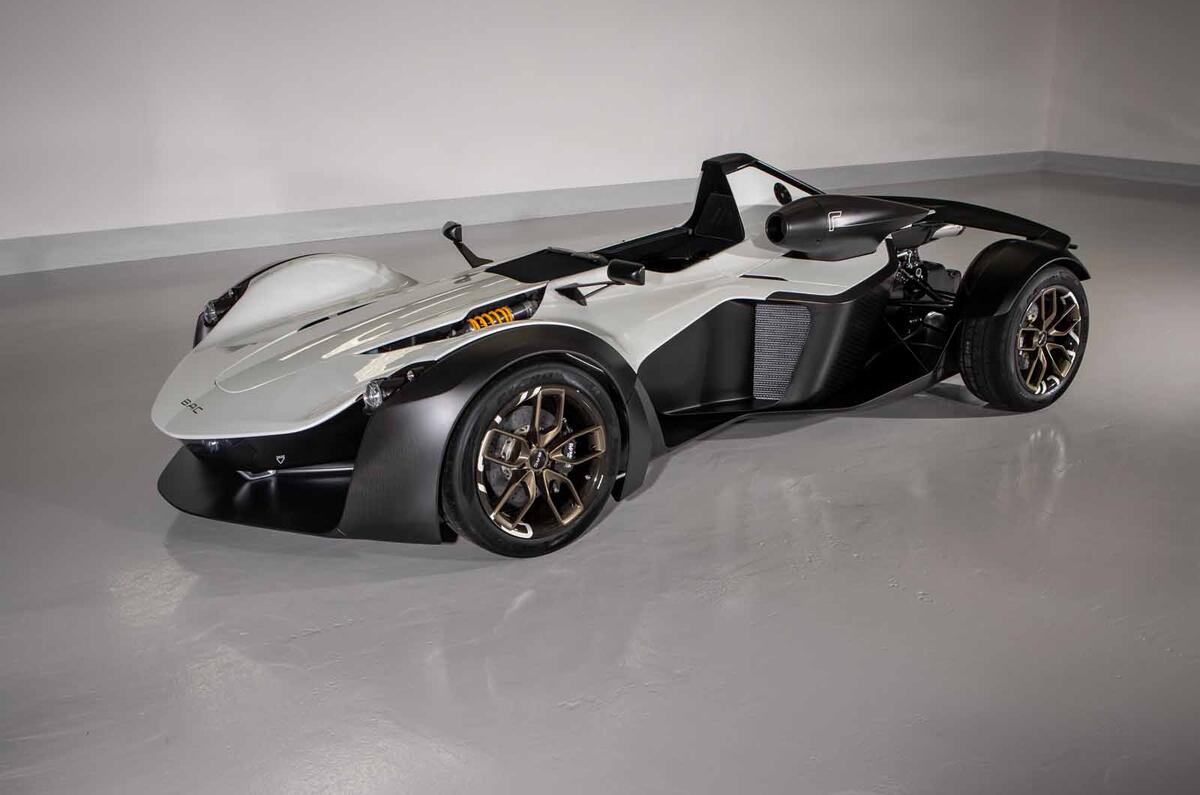 BAC Mono R front three quarters