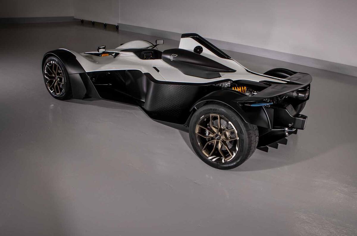 BAC Mono R rear three quarters