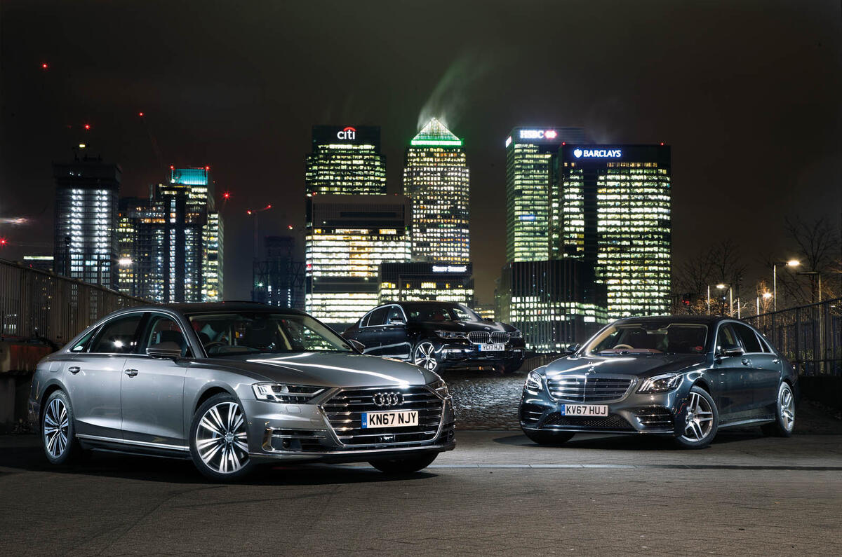 Luxury saloon showdown