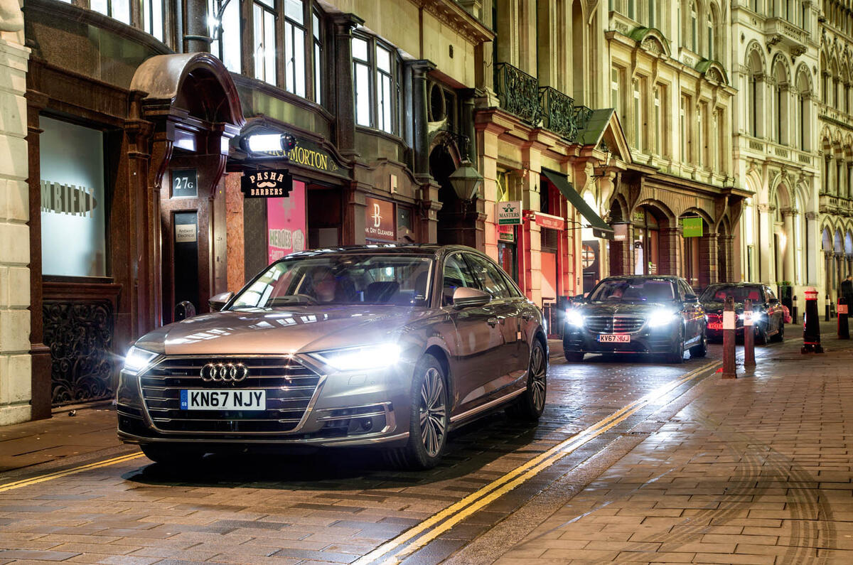 Luxury saloon showdown