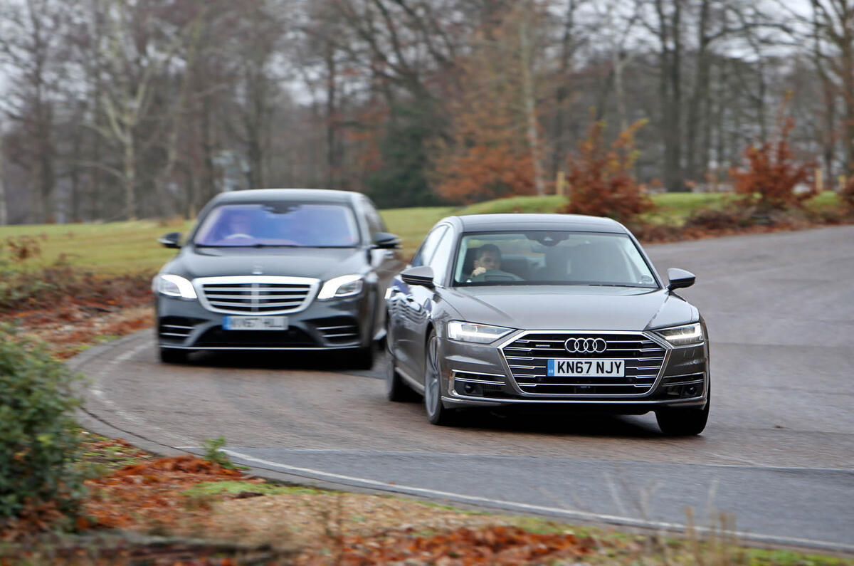 Luxury saloon showdown