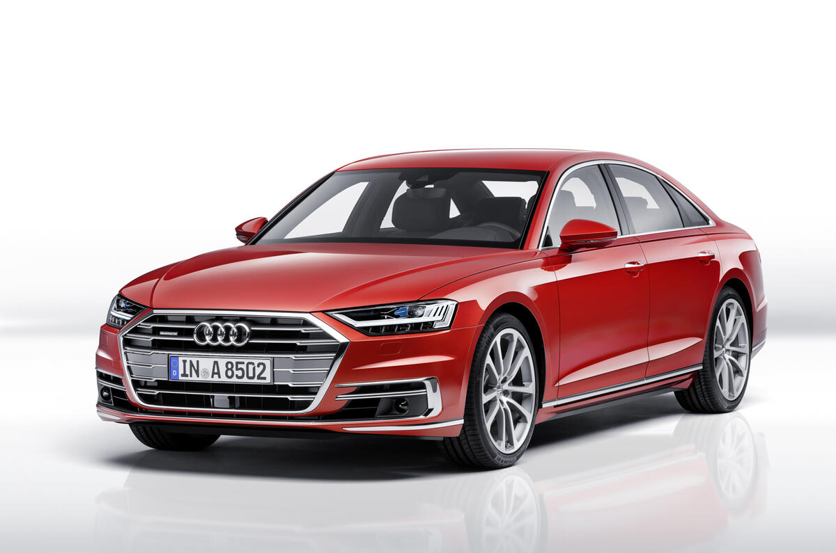 2017 Audi A8 revealed as brand's most high-tech model yet
