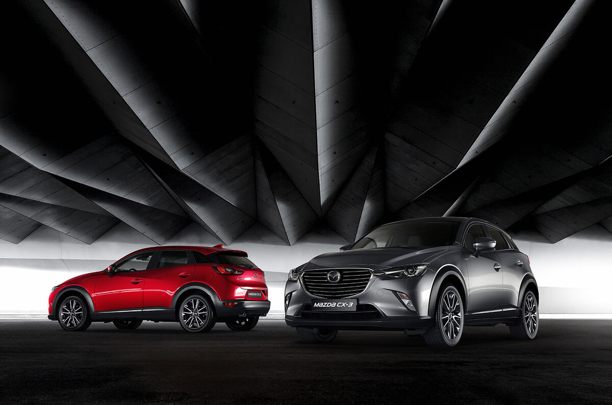 500 limited edition GT Sport CX-3s will be produced; new trim sits above Sport Nav