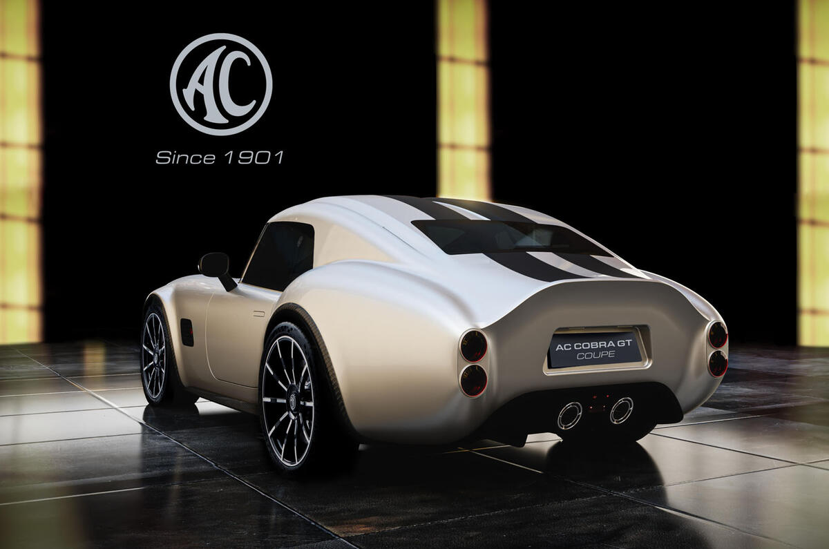 AC Cobra GT Coupe rear