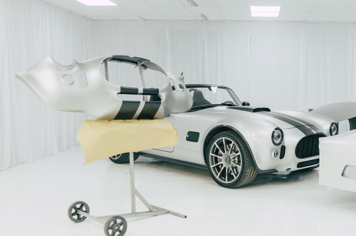 AC Cobra production