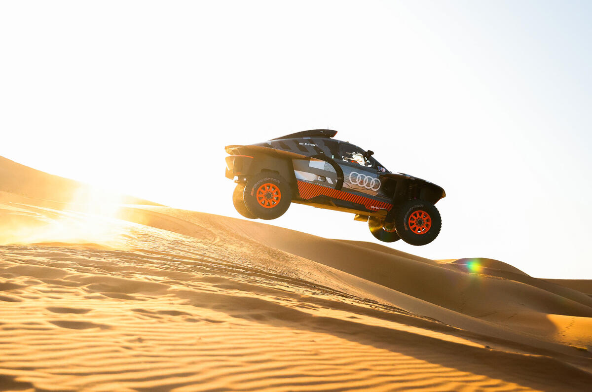 Audi followed up a nine-day test with a three-car entry into the 2022 Morocco Rally Audi followed up a nine-day test with a three-car entry into the 2022 Morocco Rally