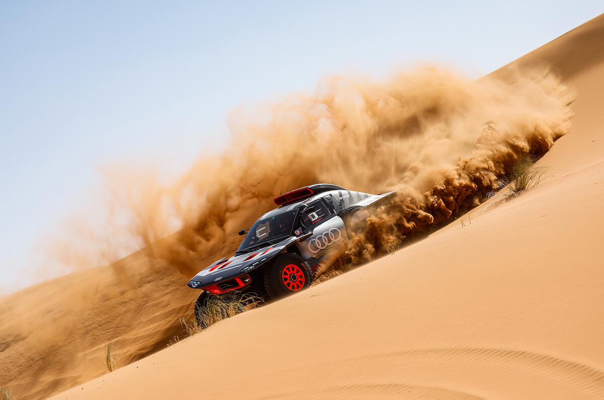 Mattias Ekstrom: "The car is really compliant on rough terrain. It feels faster everywhere" Mattias Ekstrom: "The car is really compliant on rough terrain. It feels faster everywhere"