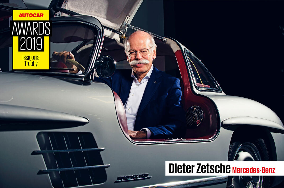 Dieter Zetsche wins Issigonis Award