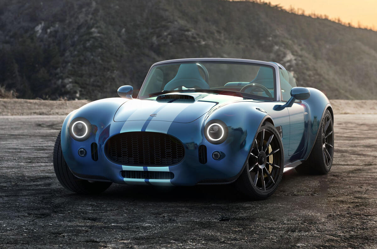 AC Cobra GT Roadster front track AC Cobra GT Roadster front track