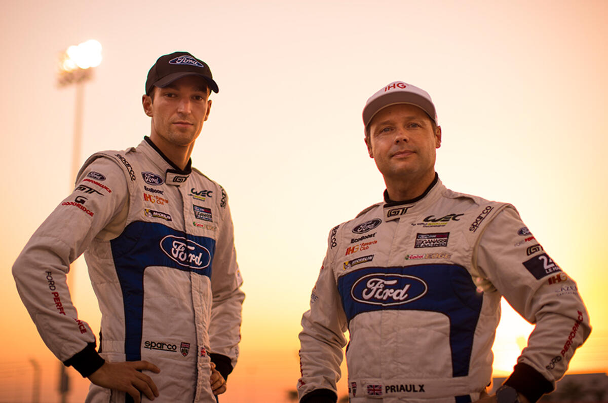 Harry Tincknell has a close working relationship with Ford FIA WEC team-mate Andy Priaulx Harry Tincknell has a close working relationship with Ford FIA WEC team-mate Andy Priaulx