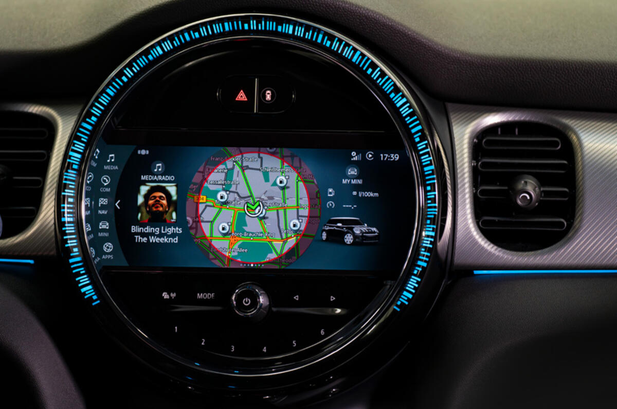 MINI Electric infotainment MINI Electric infotainment