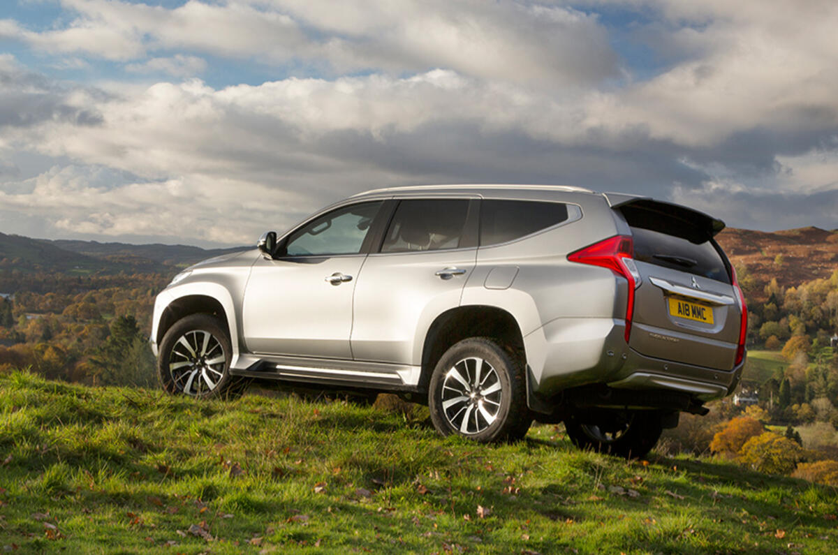 The Mitsubishi Shogun Sport offered a stylish end to our journey to Kirkstone peak The Mitsubishi Shogun Sport offered a stylish end to our journey to Kirkstone peak