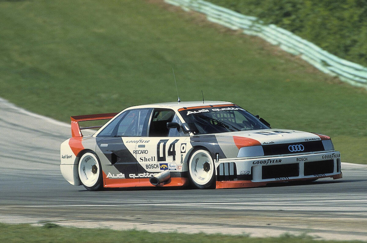 Success in the US-based IMSA series made the Audi quattro 90 GTO an icon Success in the US-based IMSA series made the Audi quattro 90 GTO an icon