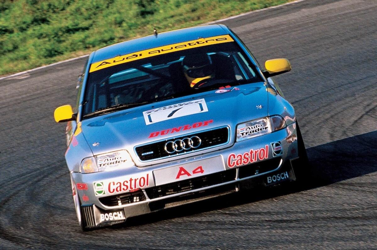 The Audi A4 quattro was a touring car hero, winning the BTCC at the hands of Frank Biela The Audi A4 quattro was a touring car hero, winning the BTCC at the hands of Frank Biela