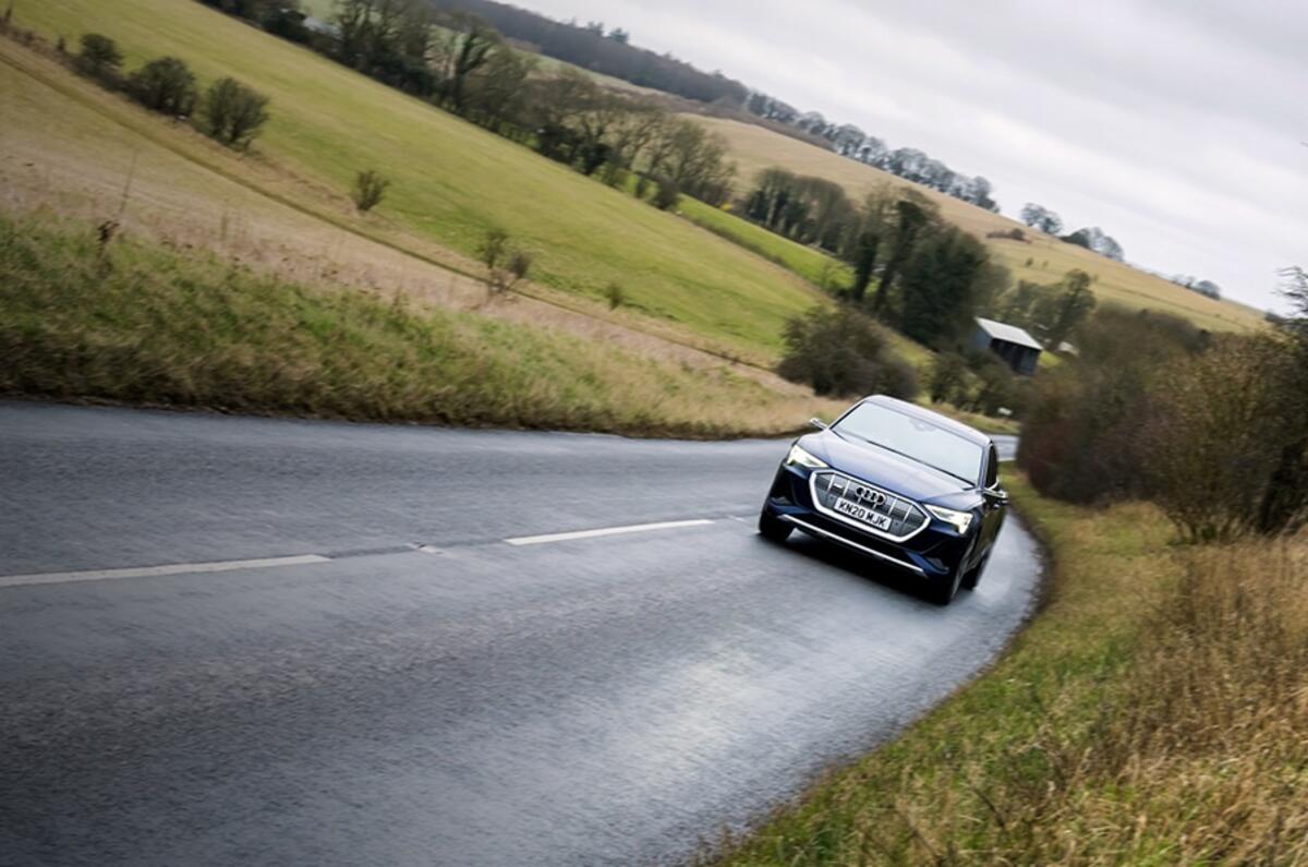 Where Audi's e-tron electric quattro really delivers is on the road Where Audi's e-tron electric quattro really delivers is on the road