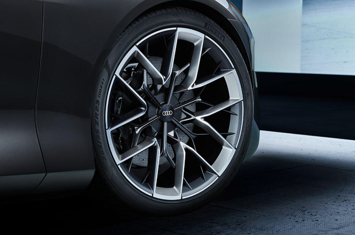 With 711bhp and 708lb-ft of quattro all-wheel-drive torque 0-62mph takes just 4.0sec With 711bhp and 708lb-ft of quattro all-wheel-drive torque 0-62mph takes just 4.0sec