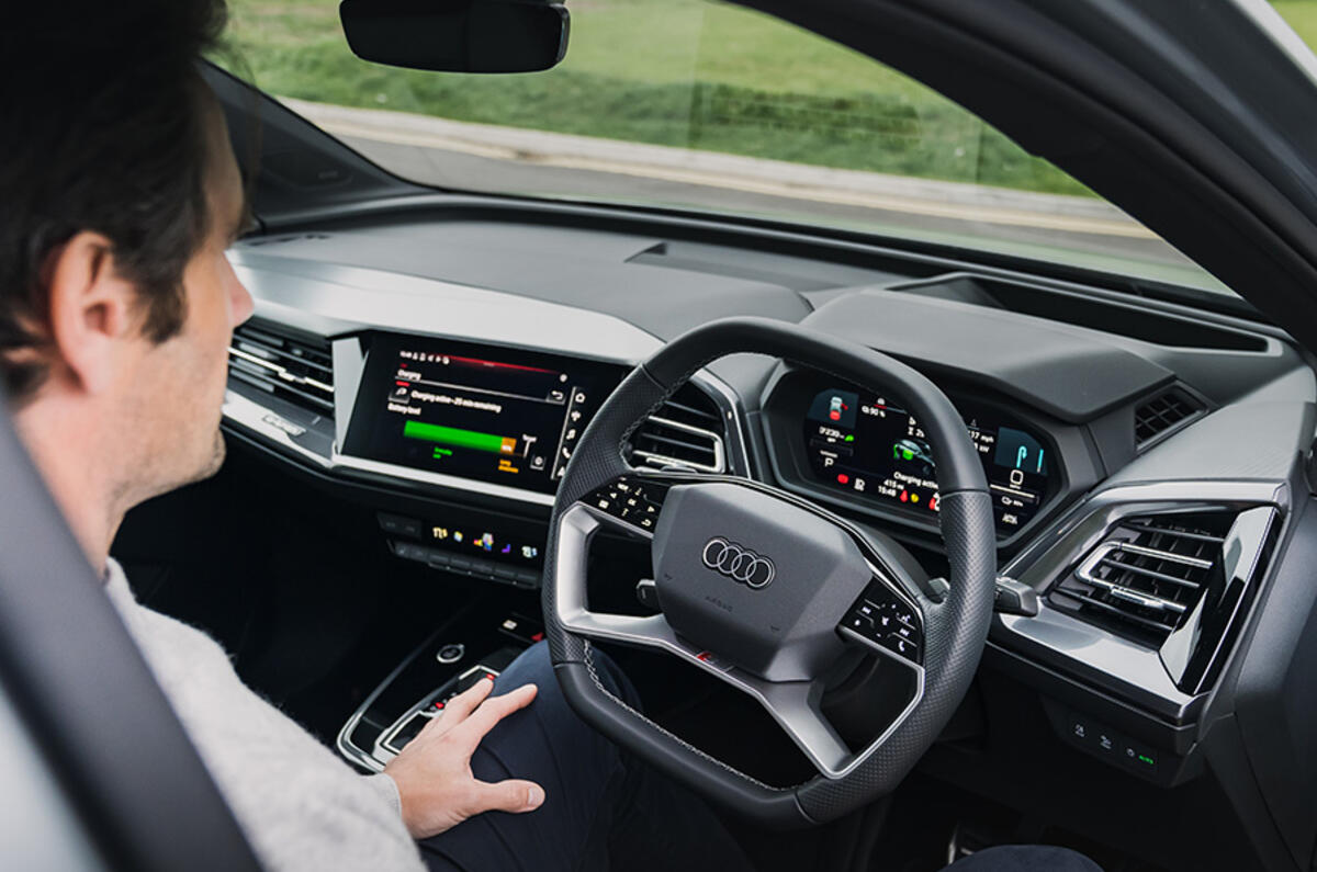 "Driving the Audi Q4 Sportback e-tron has made me really excited about the future of electric vehicles” "Driving the Audi Q4 Sportback e-tron has made me really excited about the future of electric vehicles”