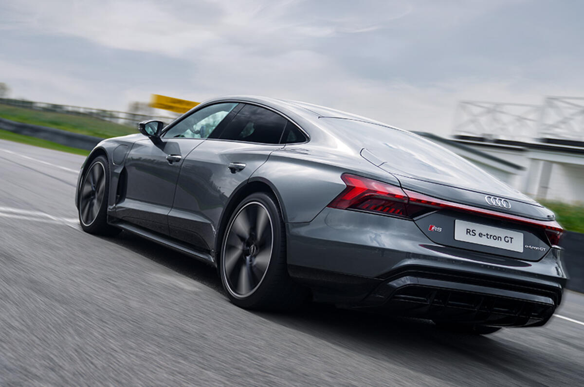 Across the line in 1m27.7s. A new all-electric benchmark for Goodwood Across the line in 1m27.7s. A new all-electric benchmark for Goodwood