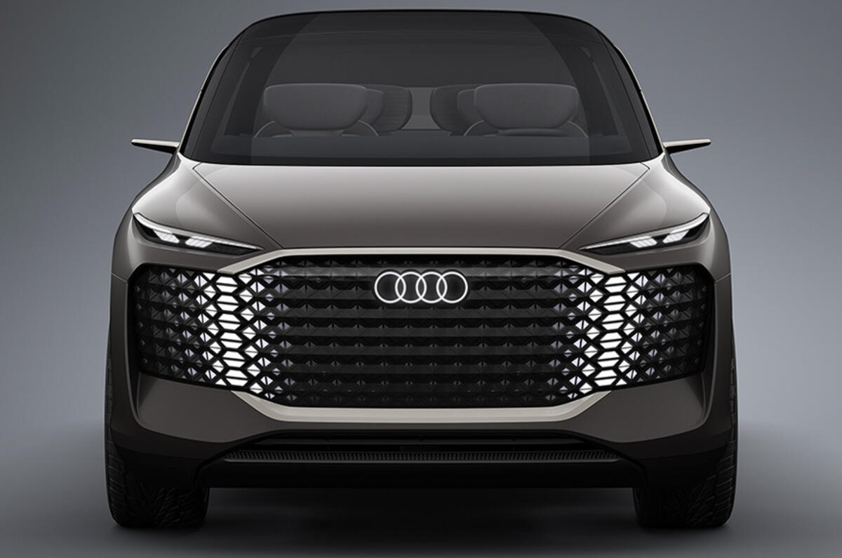 Oliver Hoffmann: "The busy metropolitan backdrop is the inspiration for the Audi Urbansphere concept"