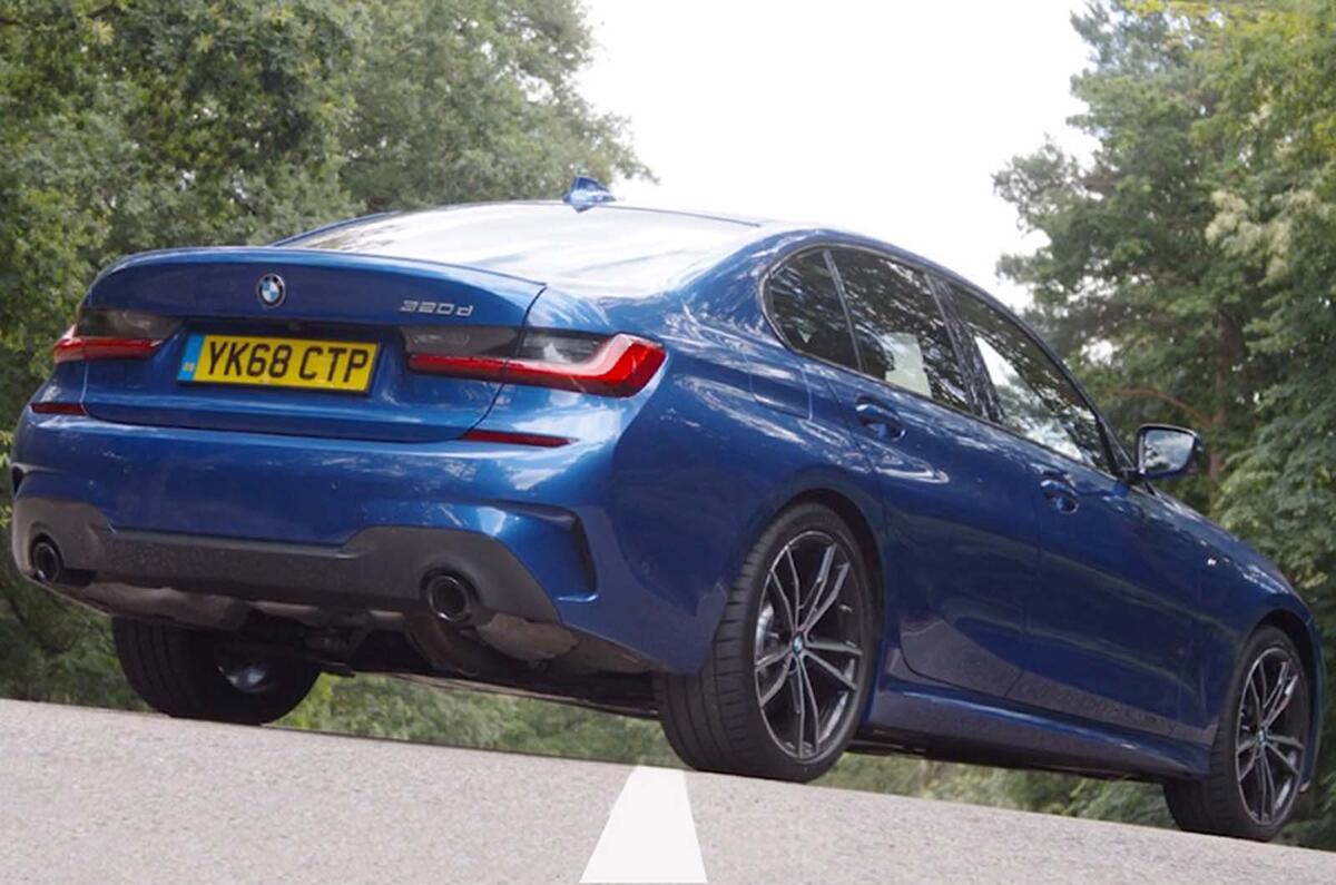 BMW 320d review - rear