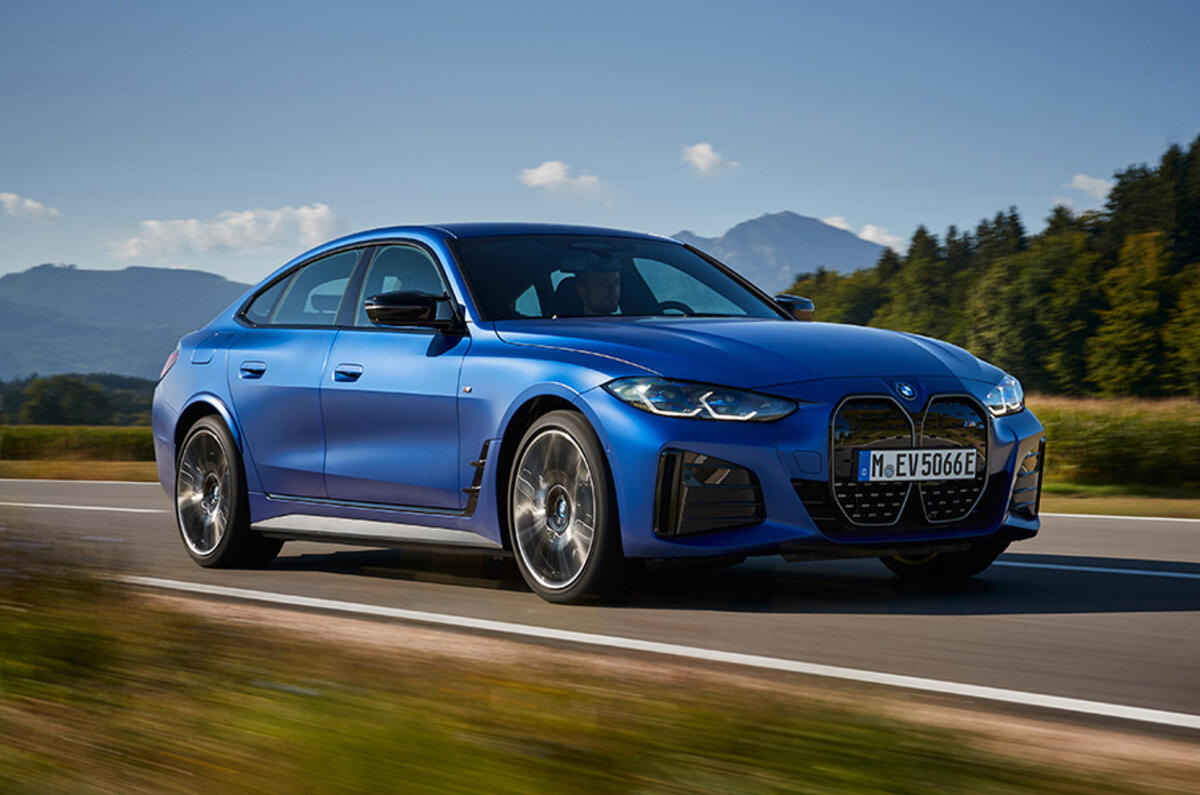 The BMW i4 M50 is the first taste of BMW M's charge into a new amped-up all-electric era The BMW i4 M50 is the first taste of BMW M's charge into a new amped-up all-electric era