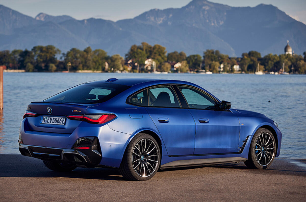The BMW i4 M50 takes all of BMW M's 50 years of knowledge and adds an extra spark The BMW i4 M50 takes all of BMW M's 50 years of knowledge and adds an extra spark