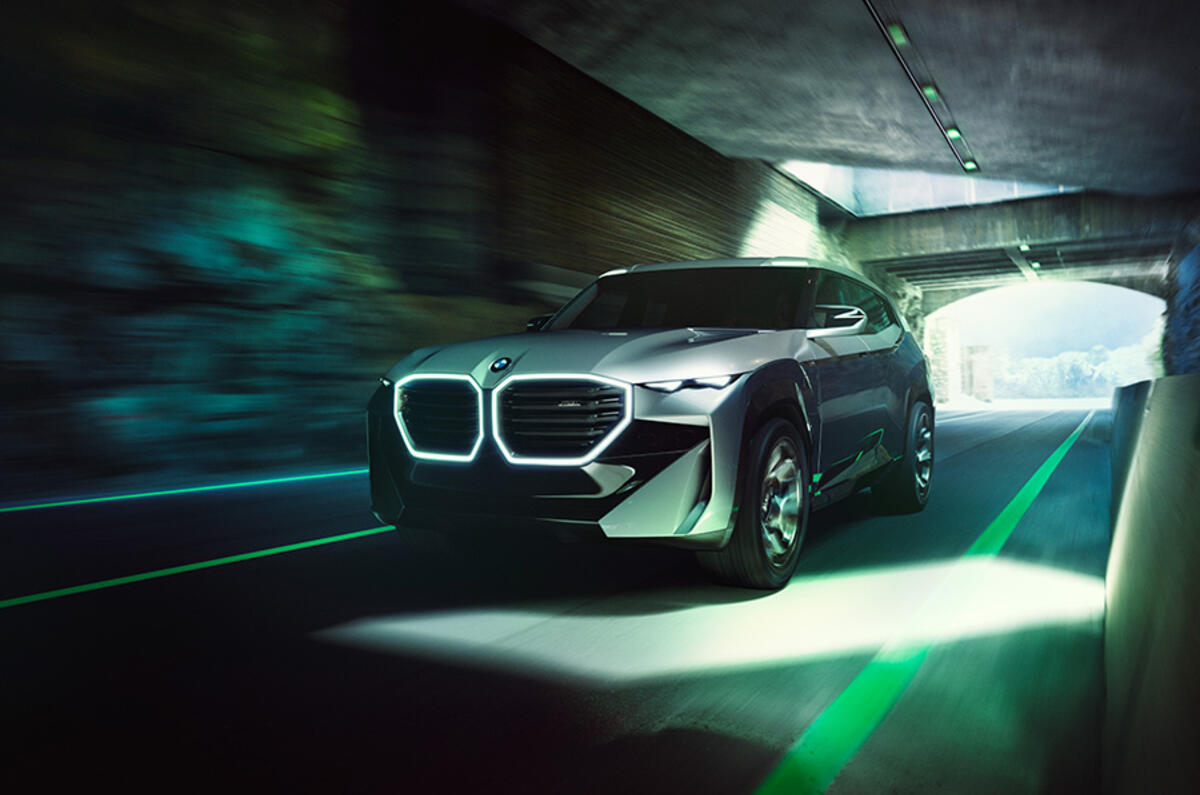 The BMW Concept XM's 750hp hybrid powertrain makes it BMW M's most potent car to date The BMW Concept XM's 750hp hybrid powertrain makes it BMW M's most potent car to date