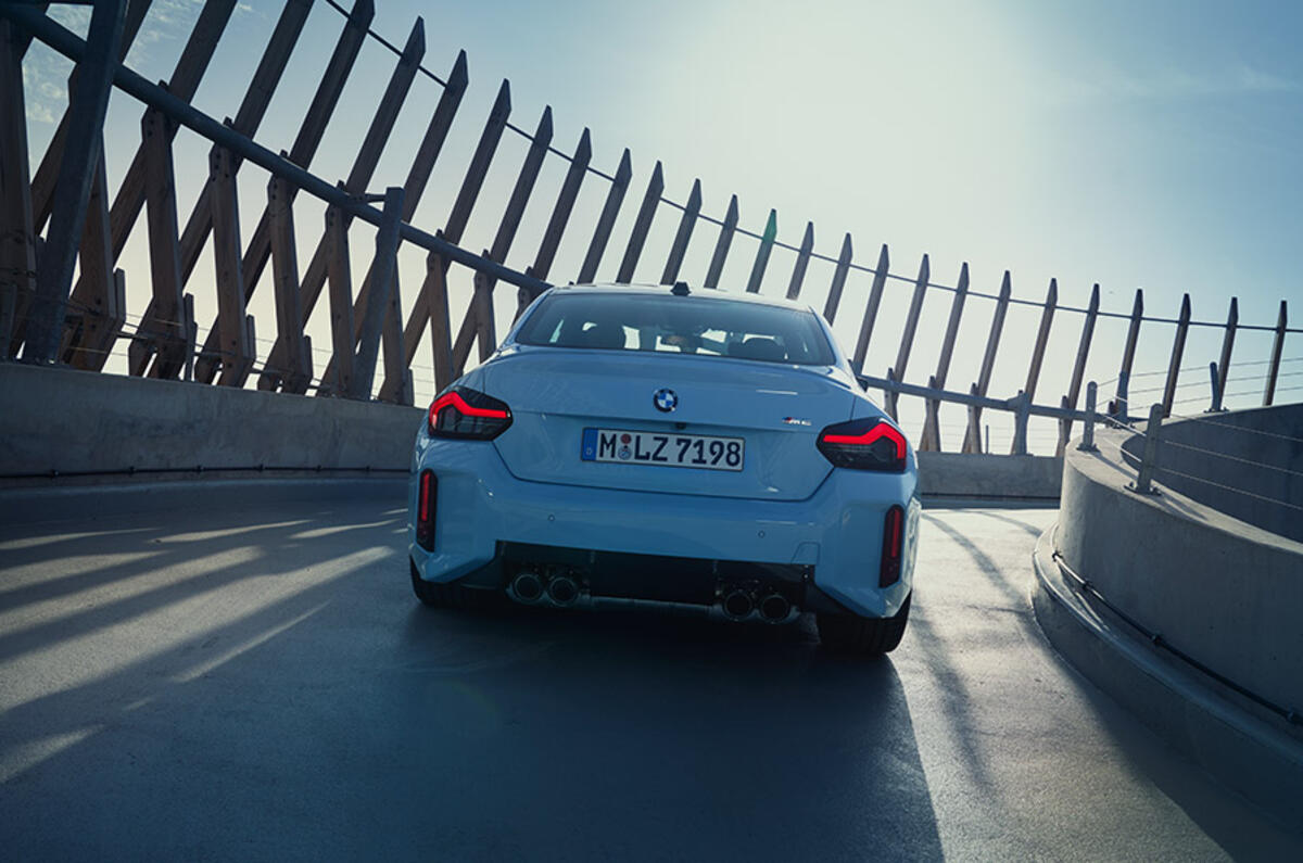 The BMW M2's M Traction Control has 10 settings, letting you control your preferred level of slip and grip