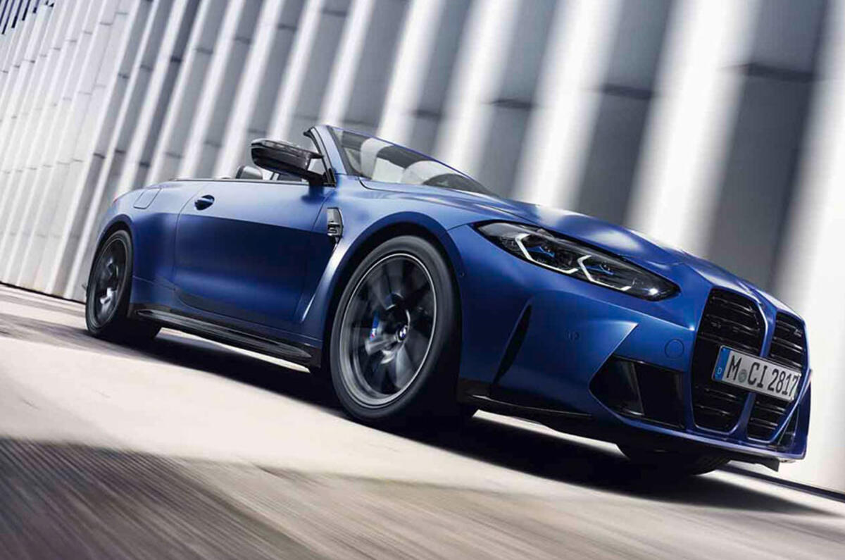 The BMW M4 Competition Convertible opens up the choice for performance coupe fans