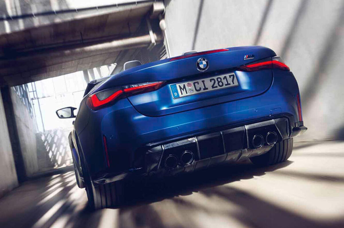 You can pick the perfect timbre from the BMW M4's custom-designed dual-branch exhaust