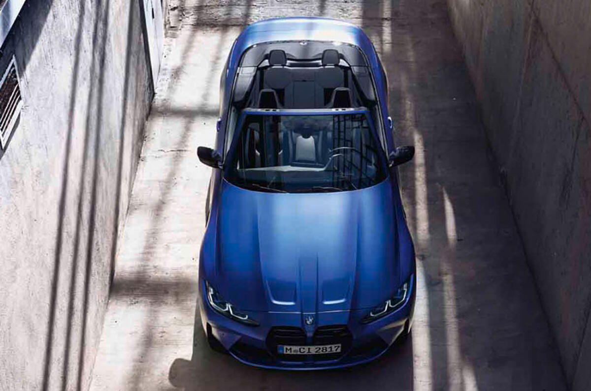 The BWW M4's M xDrive transmission lets you choose all-wheel drive or rear-wheel drive