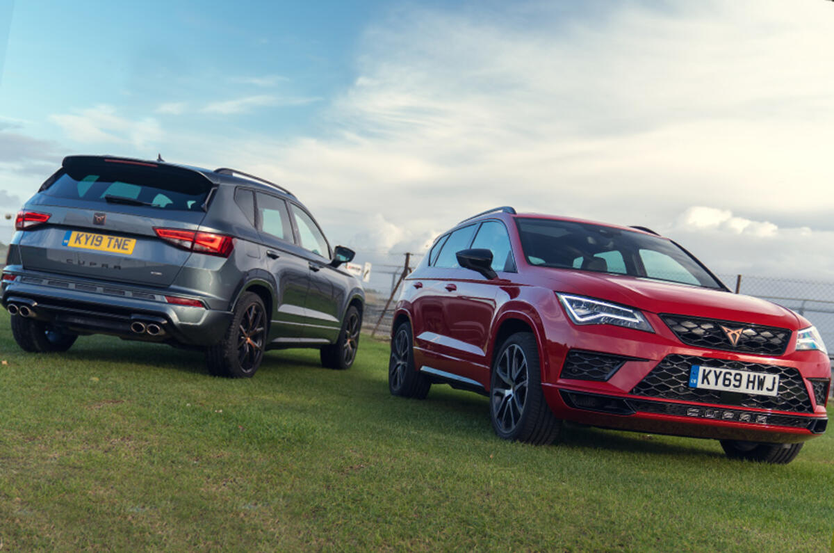 Whether in Rhodium Grey or Velvet Red, the CUPRA Ateca stands out from the SUV pack