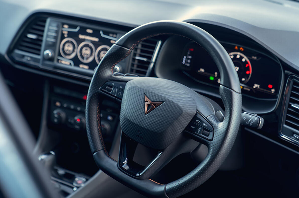 Our readers were big fans of the CUPRA Ateca's interior – especially the customisable digital dashboard Our readers were big fans of the CUPRA Ateca's interior – especially the customisable digital dashboard