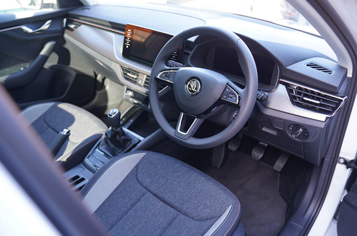 Stylish head-turning design and a cosseting high-tech interior give the Skoda Scala a distinctly premium modern feel