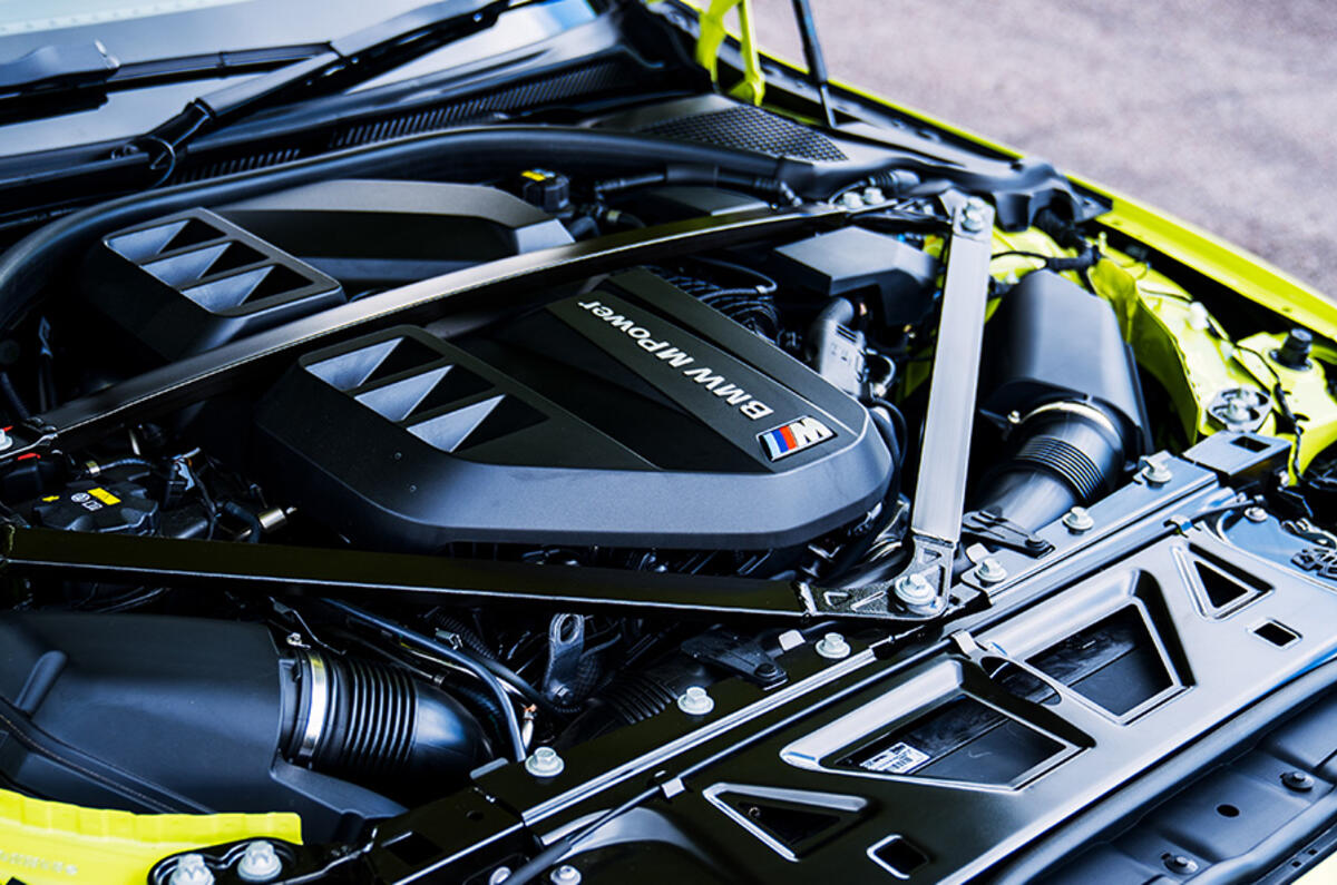 The BMW M3 and M4 boast a race-bred 3.0-litre straight-six twin-turbo with 510hp and 479 lb-ft