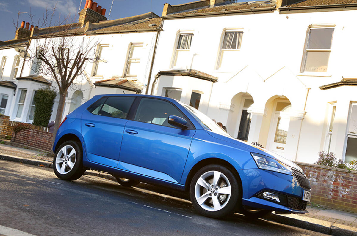 The Skoda Fabia is perfectly sized for navigating city streets