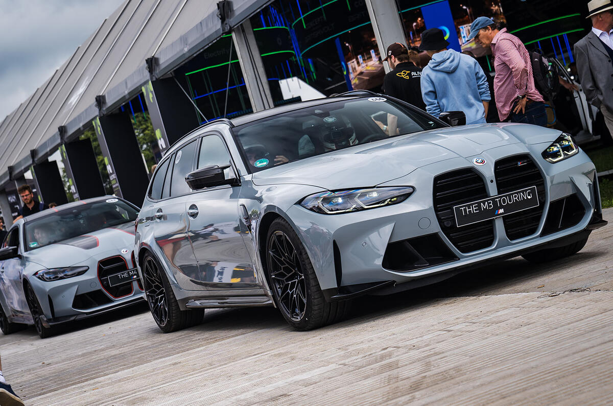 The long-awaited BMW M3 Competition Touring had been revealed the previous day The long-awaited BMW M3 Competition Touring had been revealed the previous day