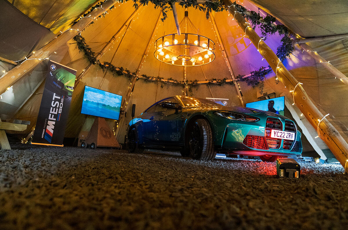 The BMW M4 Competition Coupe was a real draw at Autocar's BMW M-Fest event The BMW M4 Competition Coupe was a real draw at Autocar's BMW M-Fest event