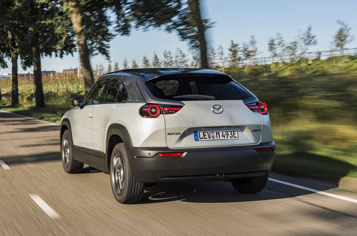 Mazda MX-30 rear side