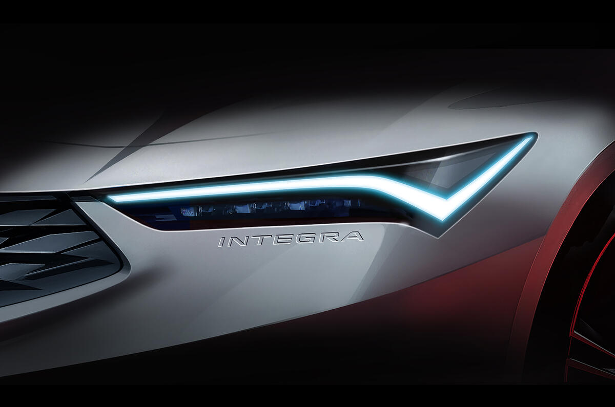 Acura Integra Teaser Sketch