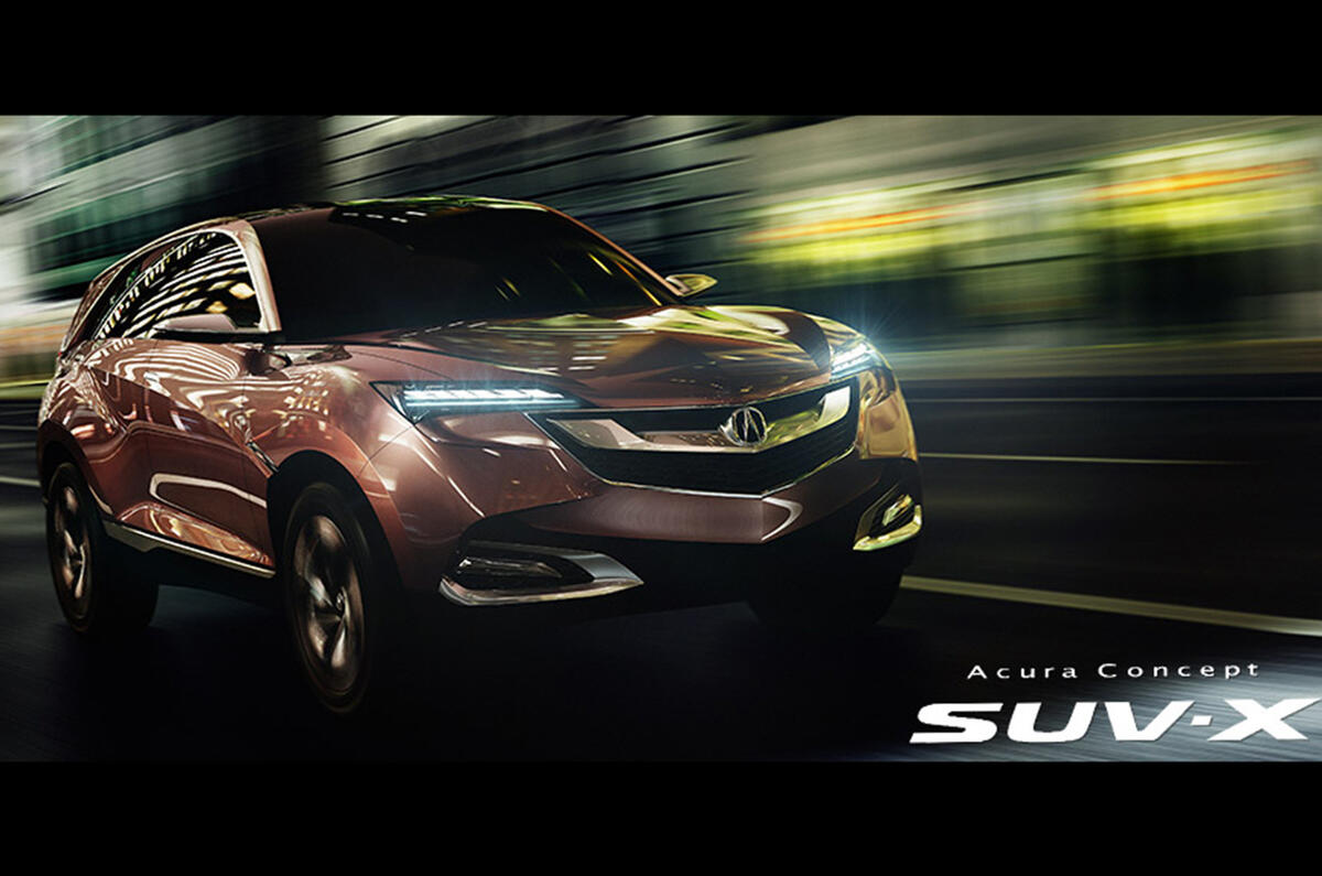 Acura CDX crossover makes Beijing debut Autocar Acura CDX crossover makes Beijing debut Autocar